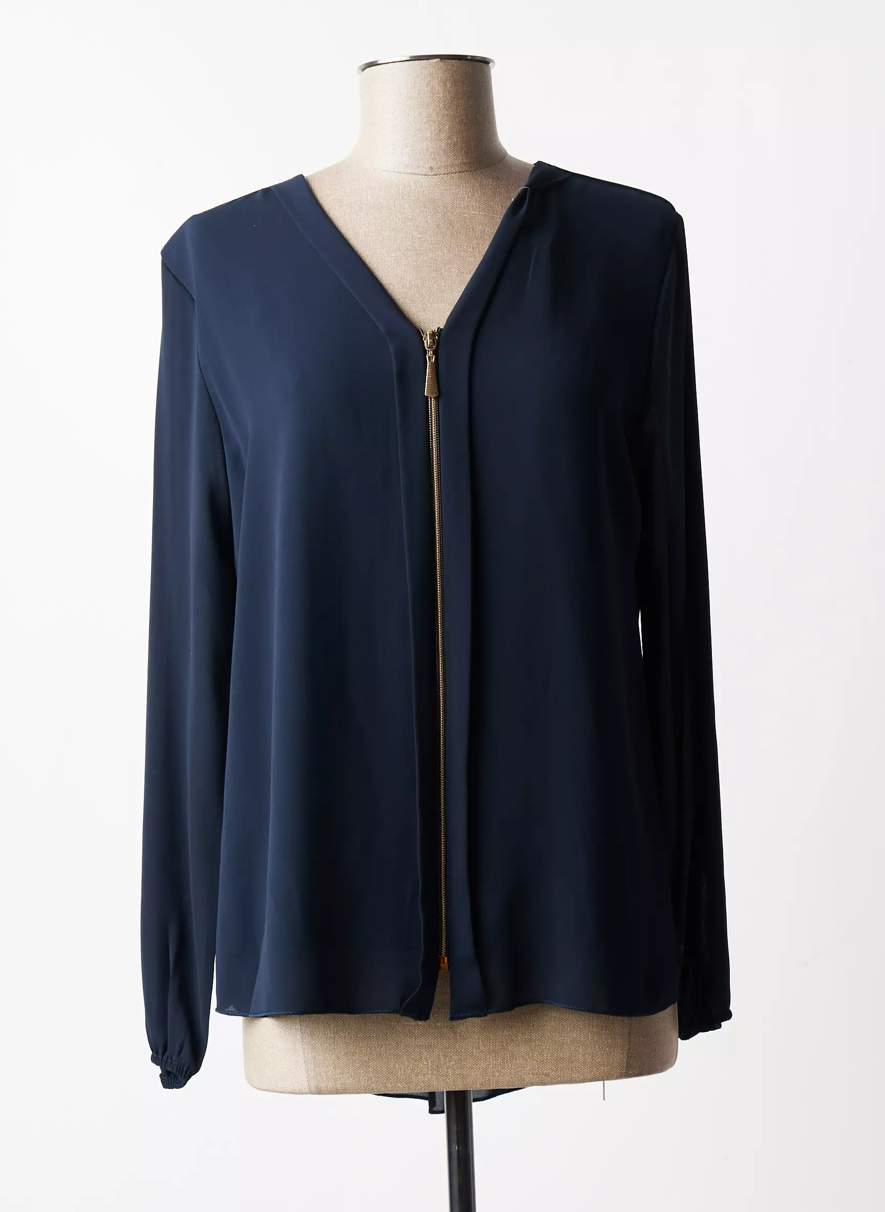 Quattro Chemisiers Femme couleur bleu