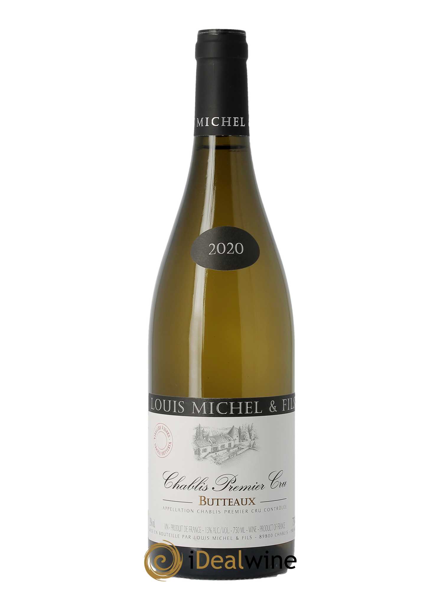 Chablis 1er Cru Butteaux Vieilles vignes Louis Michel et Fils  2020 - Lot de 1 Bouteille