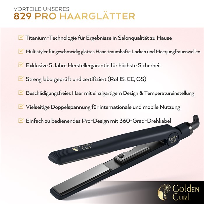 Il Nero Titanium Plate Straightener