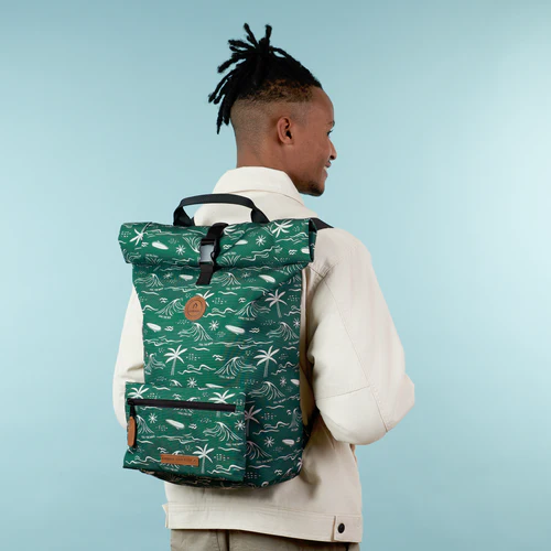 Starter Cabourg green backpack