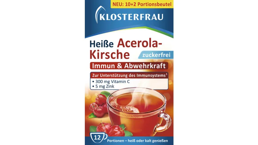 Klosterfrau Heiße Acerola-Kirsche zuckerfrei 60 g