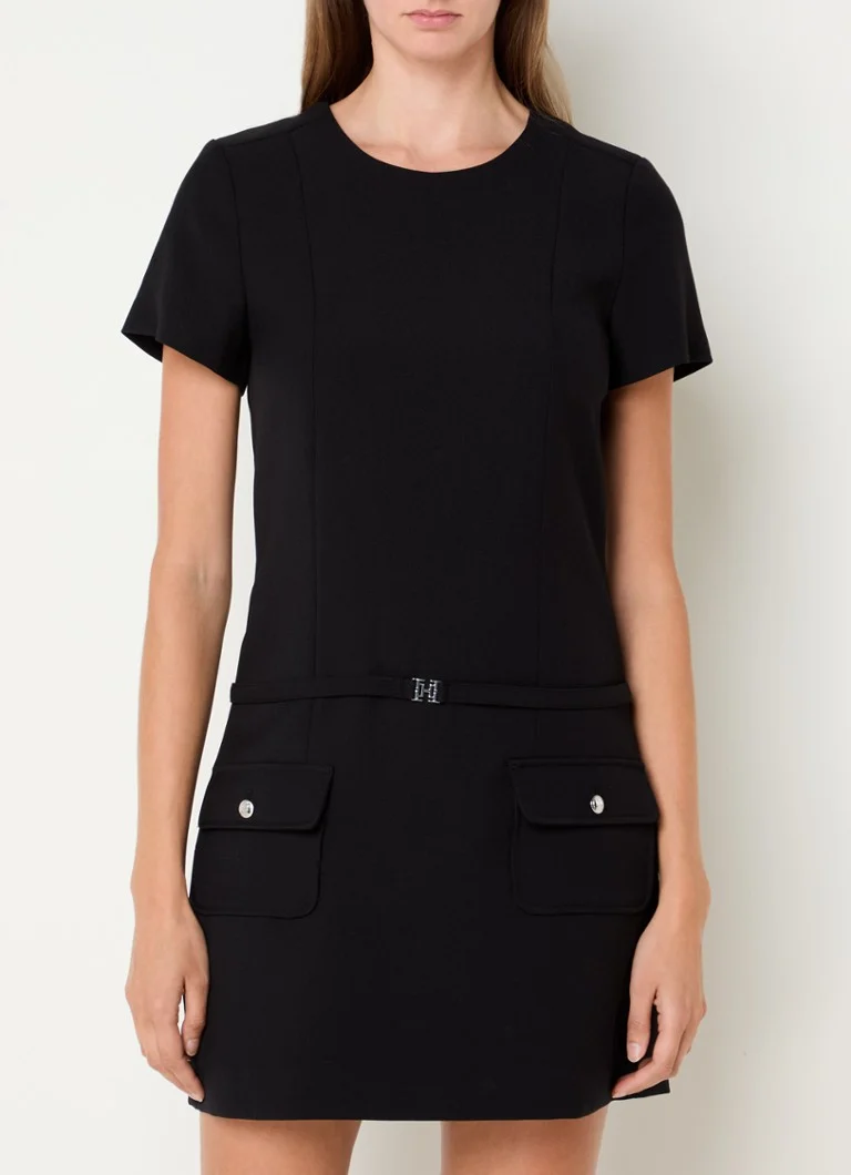 Rochie mini Fifth House Dionne cu buzunare aplicate