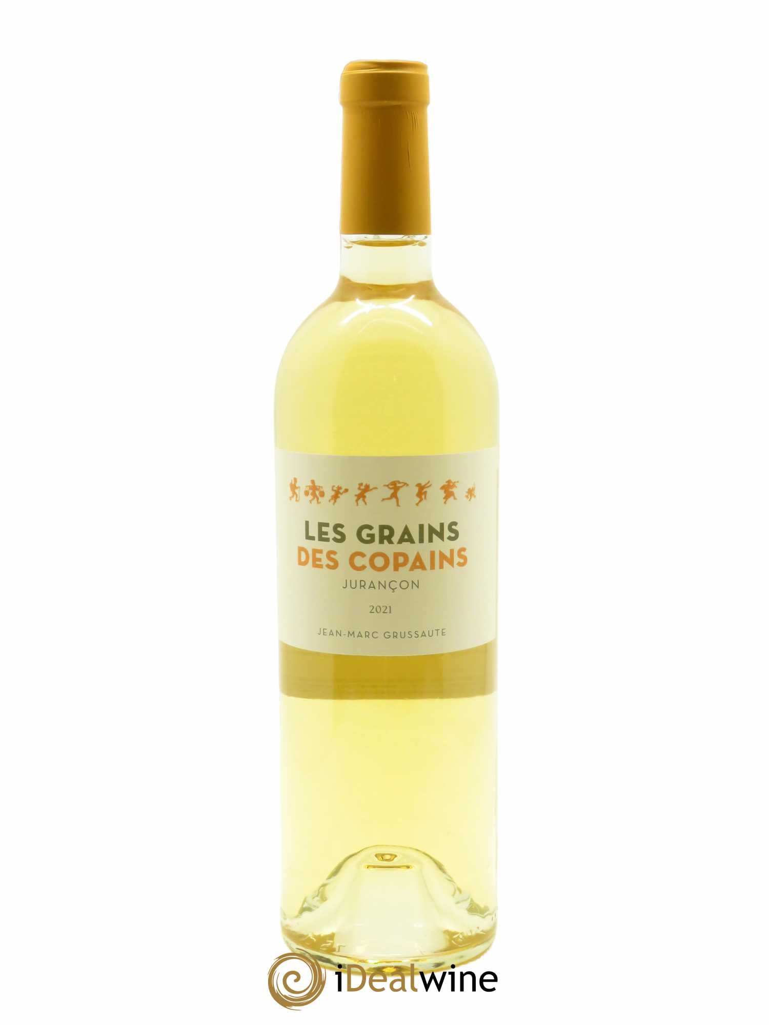 Jurançon Les Grains des Copains Camin Larredya  2021 - Lot de 1 Bouteille