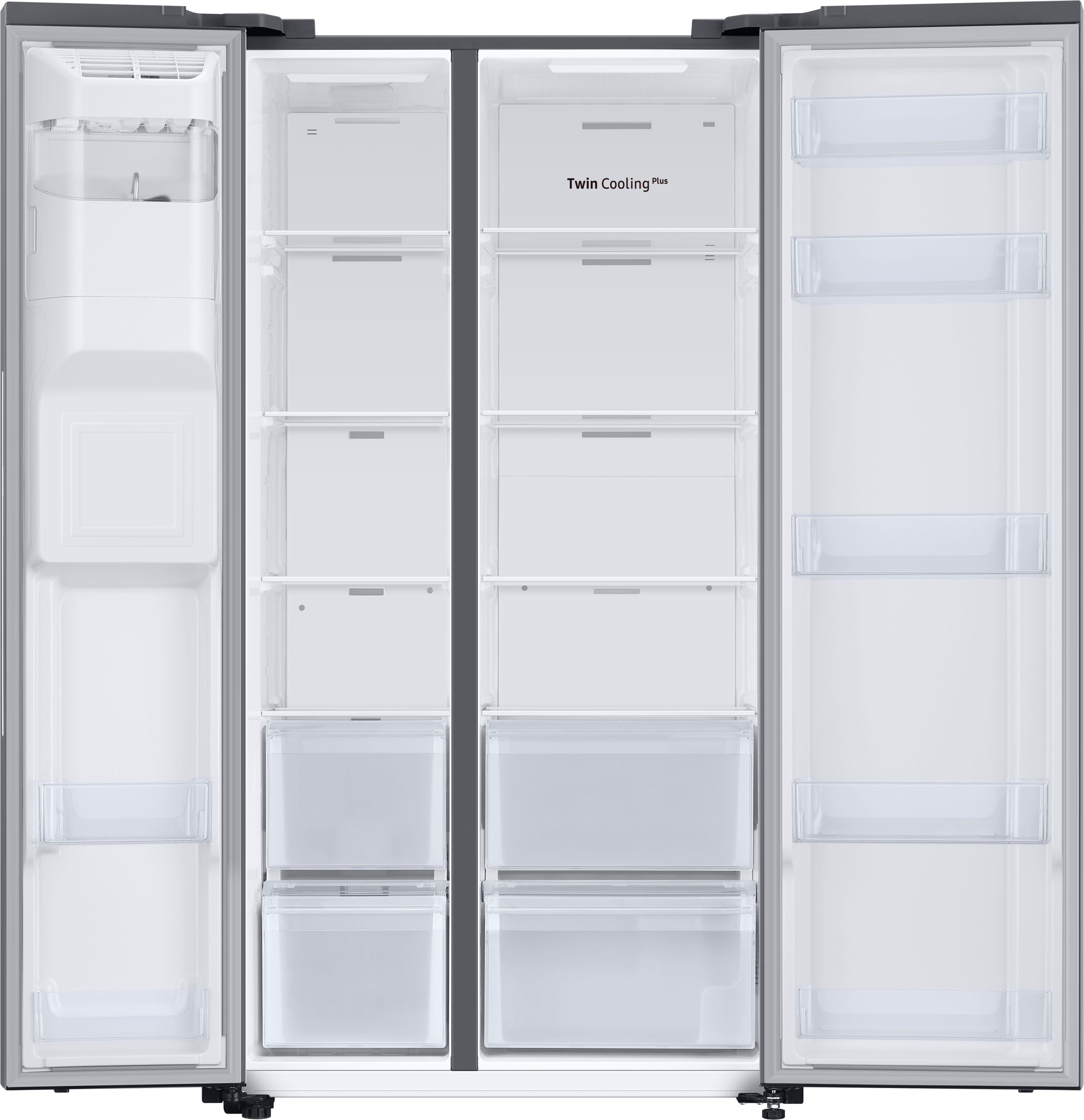 Samsung Side-by-Side RS6JA8811S9, 178 cm hoch, 91,2 cm breit, mit Festwasseranschluss
