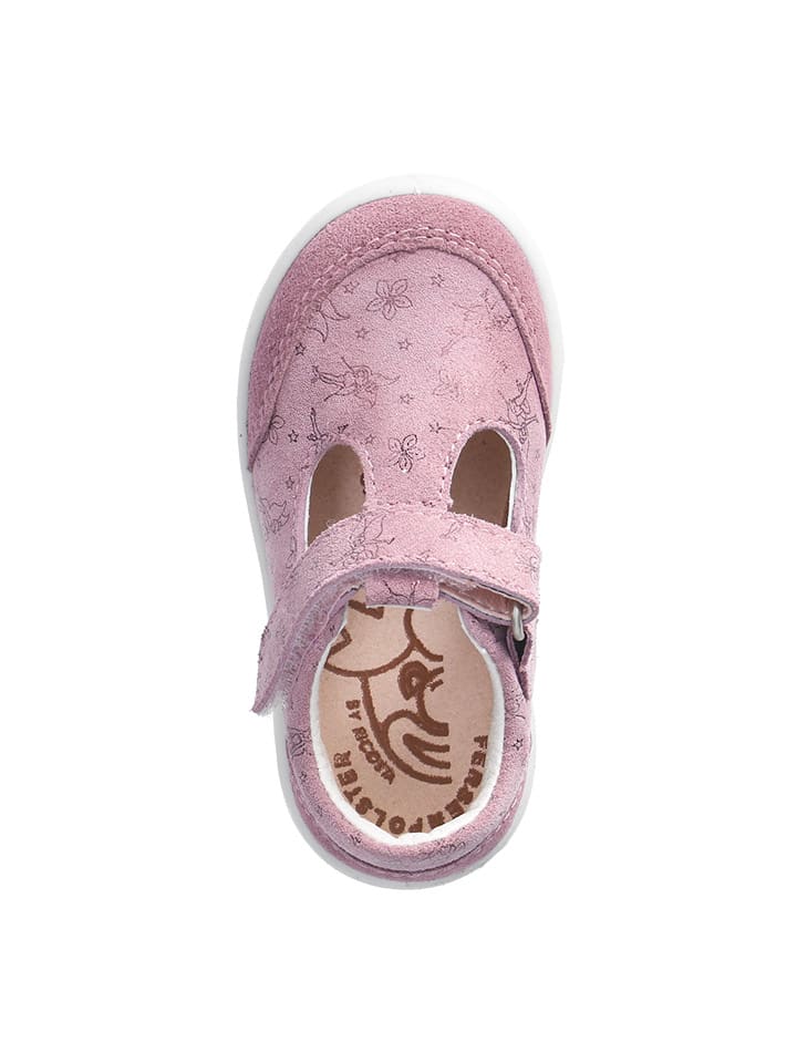 PEPINO Leder-Sneakers in Rosa günstig kaufen