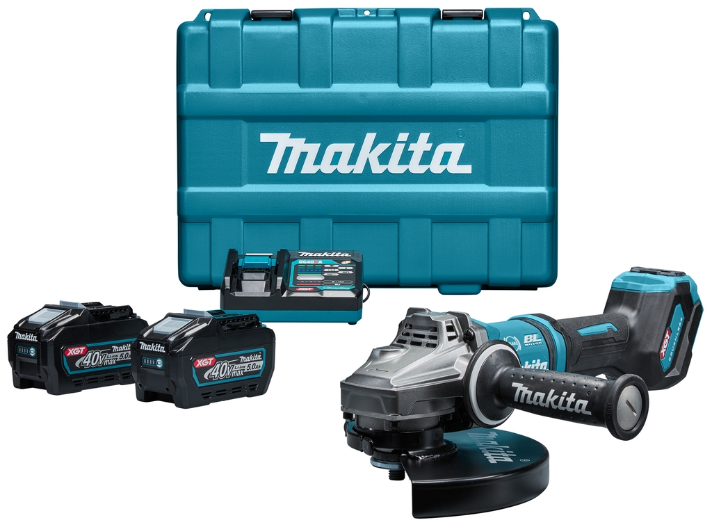 Szlifierka kątowa Makita GA038GT203 40V max 5,0Ah z wyłącznikiem bezpieczeństwa 230mm