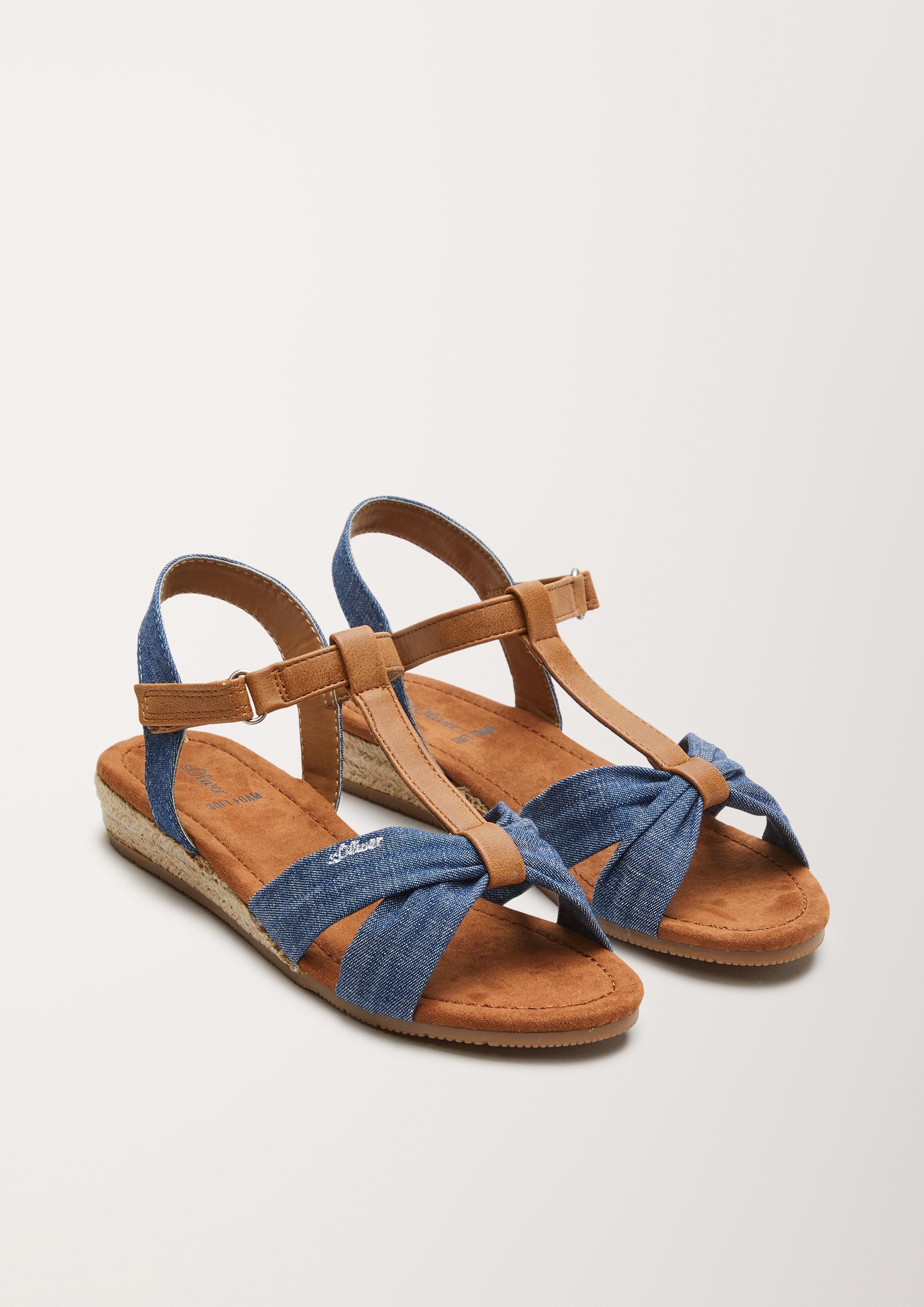 Sandalen mit Denim-Details  6005741-816