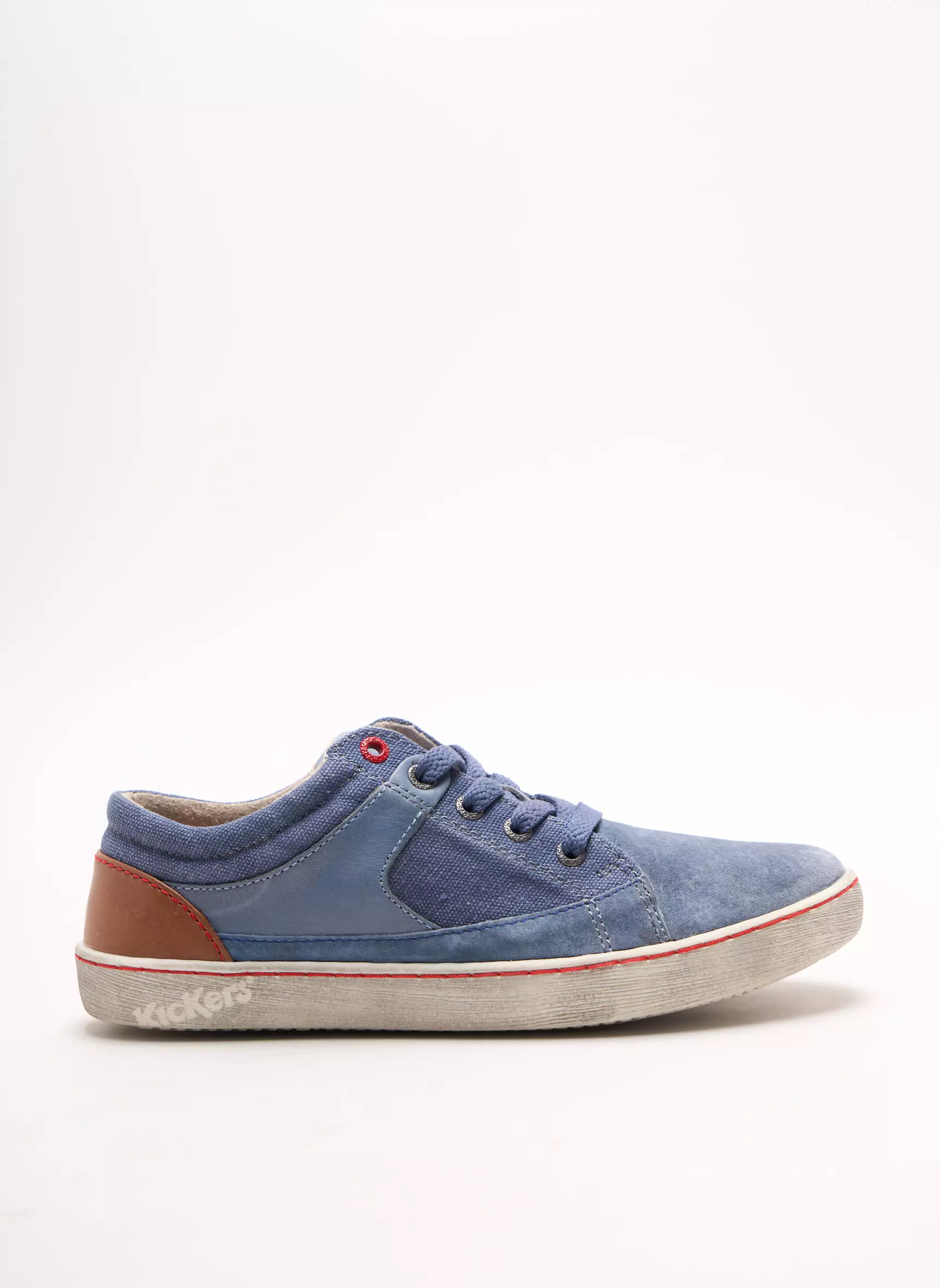 Kickers Baskets Garcon couleur bleu