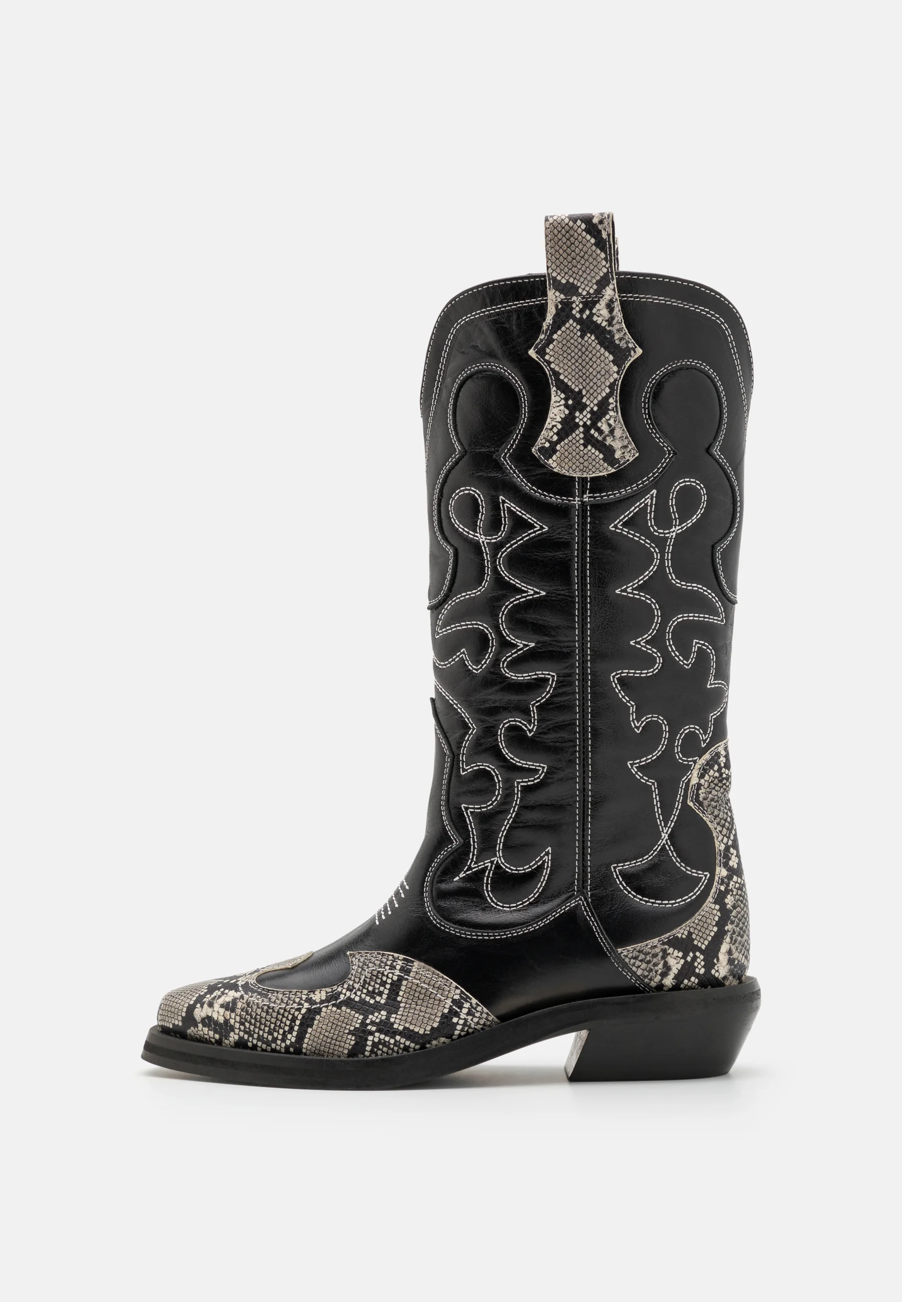 JULIANNE SNAKE - Botas tejanas/de motociclista