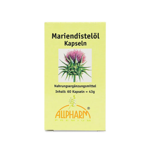 MARIENDISTEL ÖL 500 mg Kapseln  60 St  Kapseln