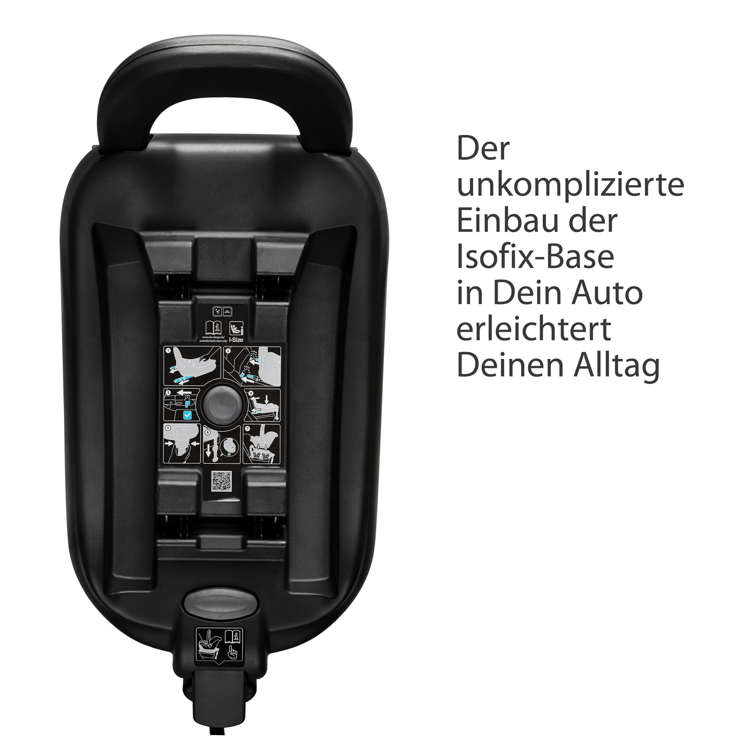 ABC Design Isofix Basis ABC Design Isofix Base Tulip black