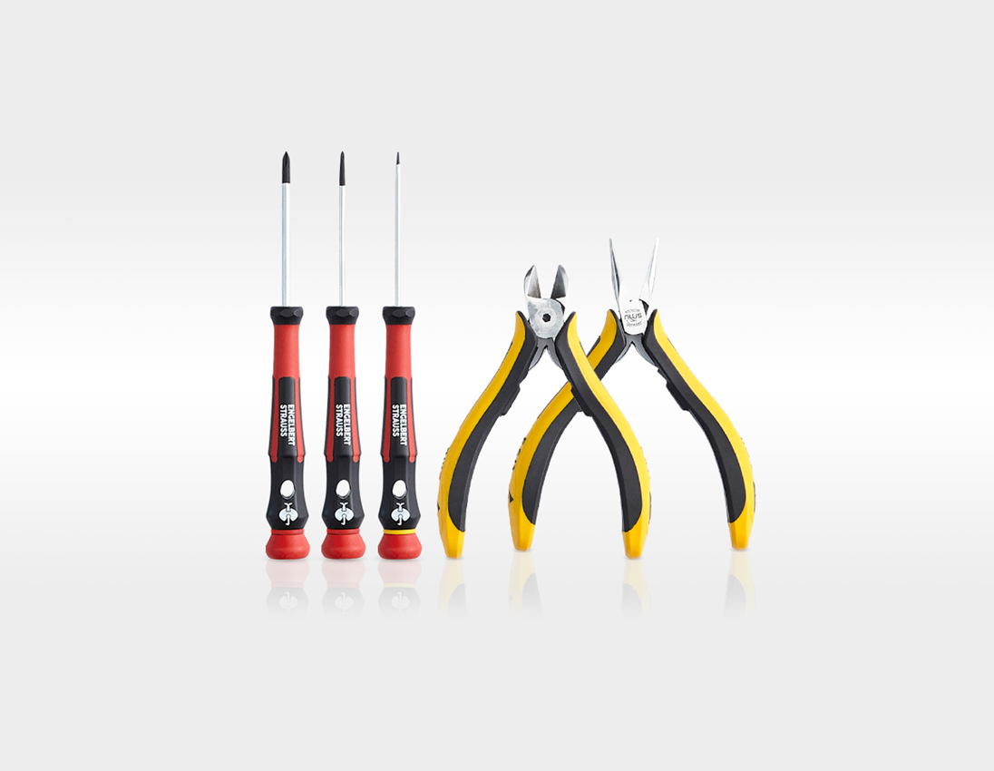 Werkzeug-Set Elektro Meister pro + Werkzeugtrolley
