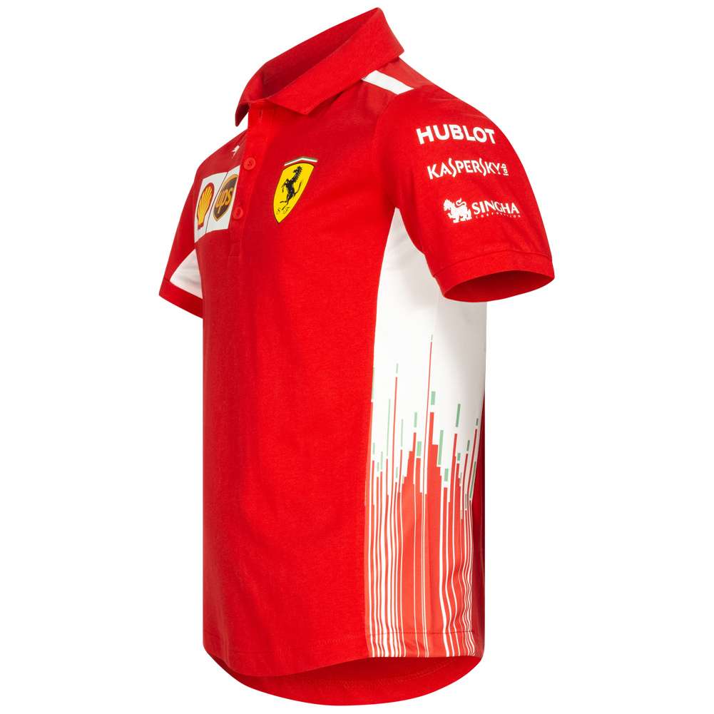 PUMA x Scuderia Ferrari Team Kinder Polo-Shirt 762368-01