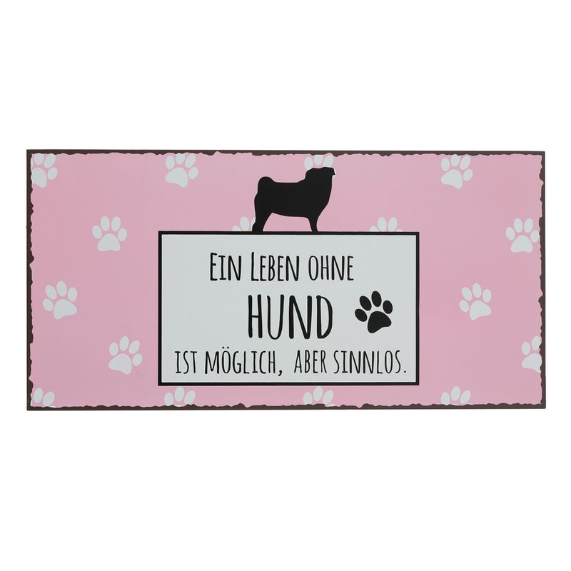 Boltze Spruch-Schild Hund zu TOP-Preisen