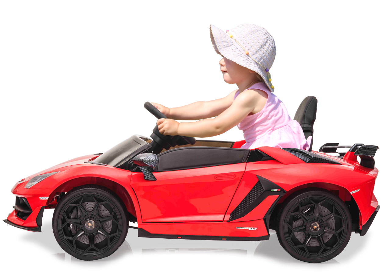 Jamara e.K. JAMARA-460688-Ride-on Lamborghini Aventador SVJ rot 12V