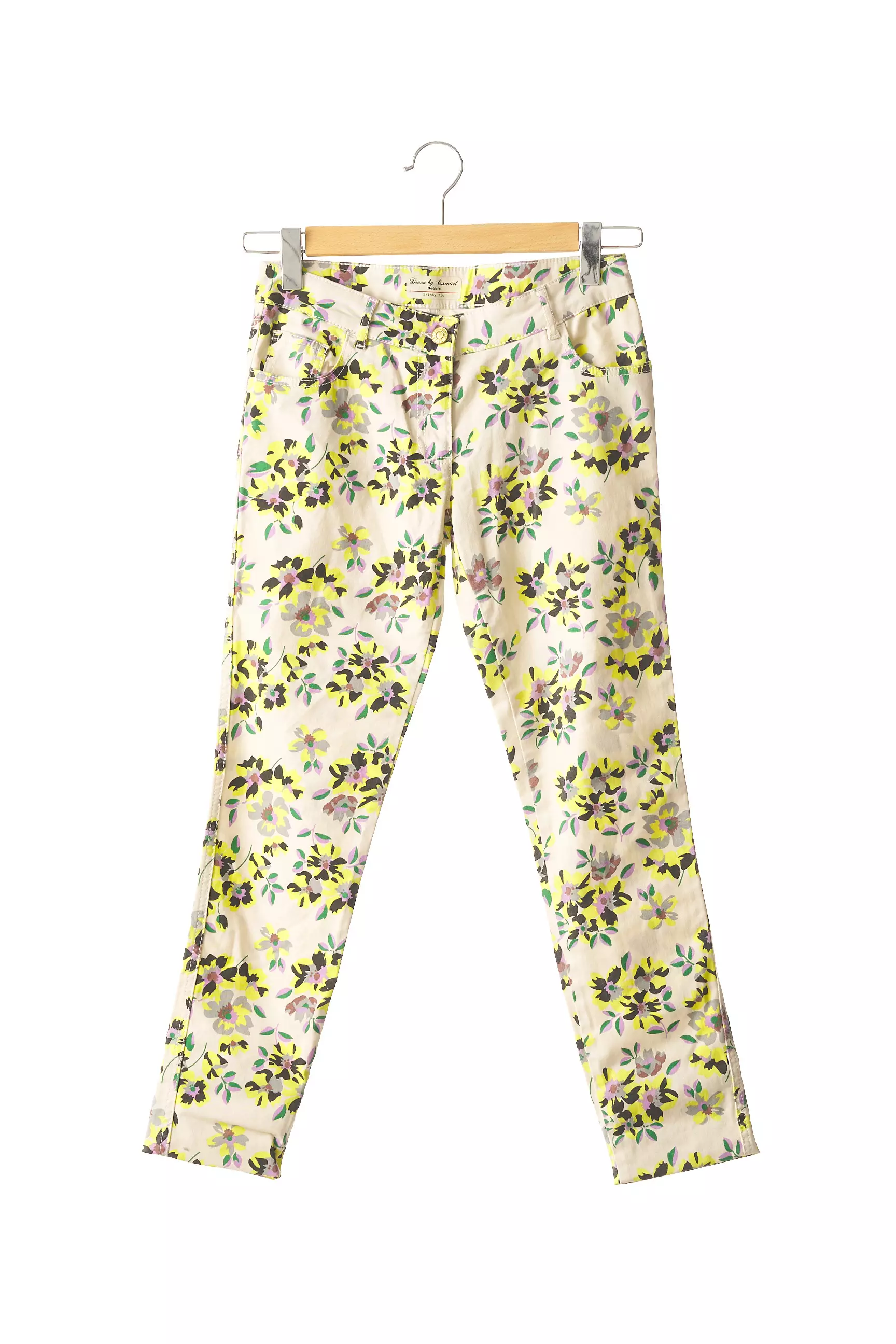 Essentiel Pantalons Slim Femme couleur beige