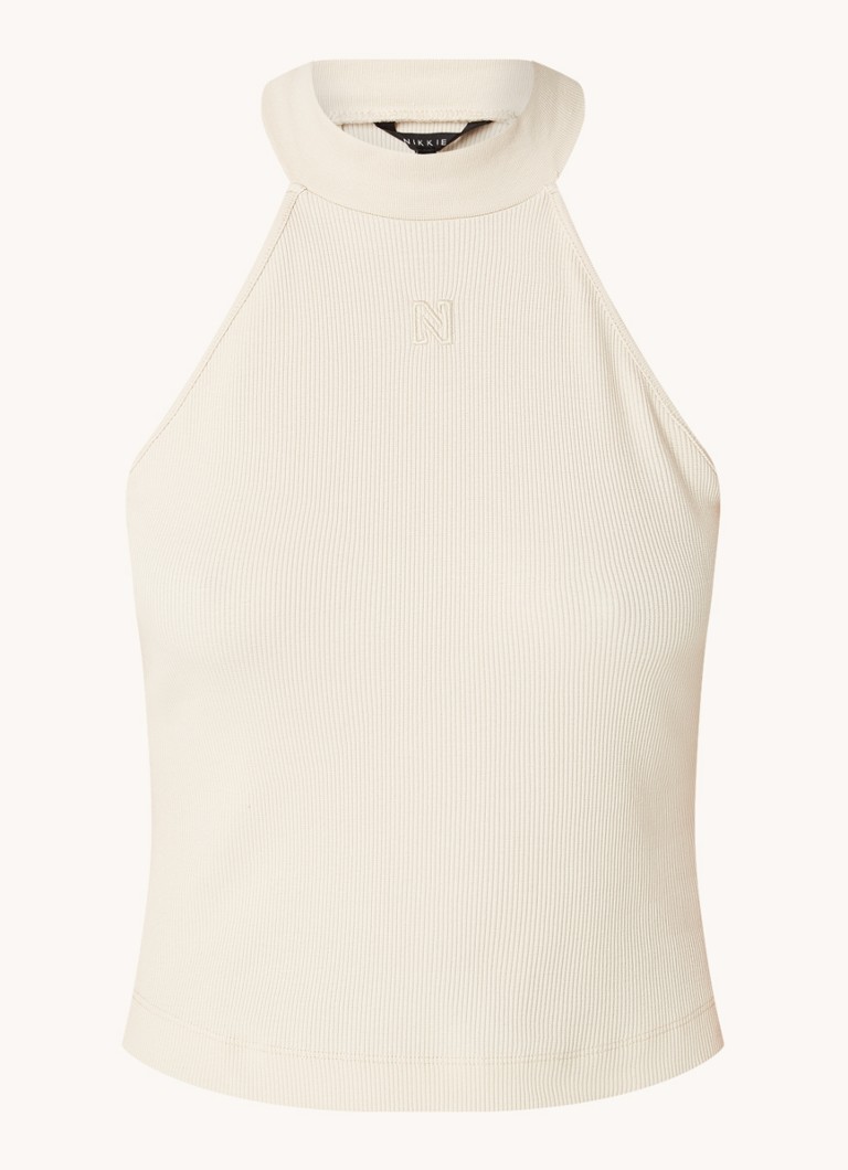 NIKKIE Razorback Ribbed Halter