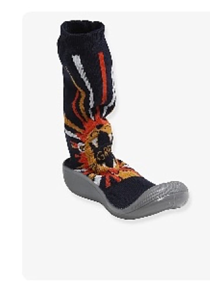 vertbaudet Hausschuhe in Schwarz günstig kaufen 32/33