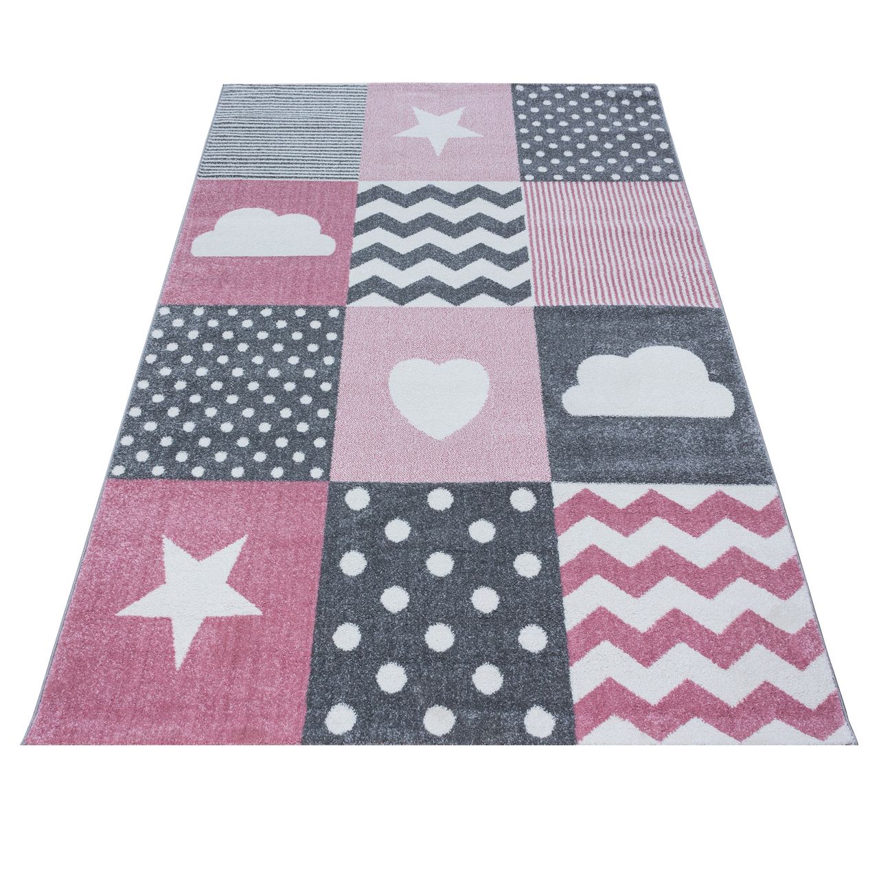 Ayyildiz Teppich, KIDS 0620, PINK, 200 x 290 cm
