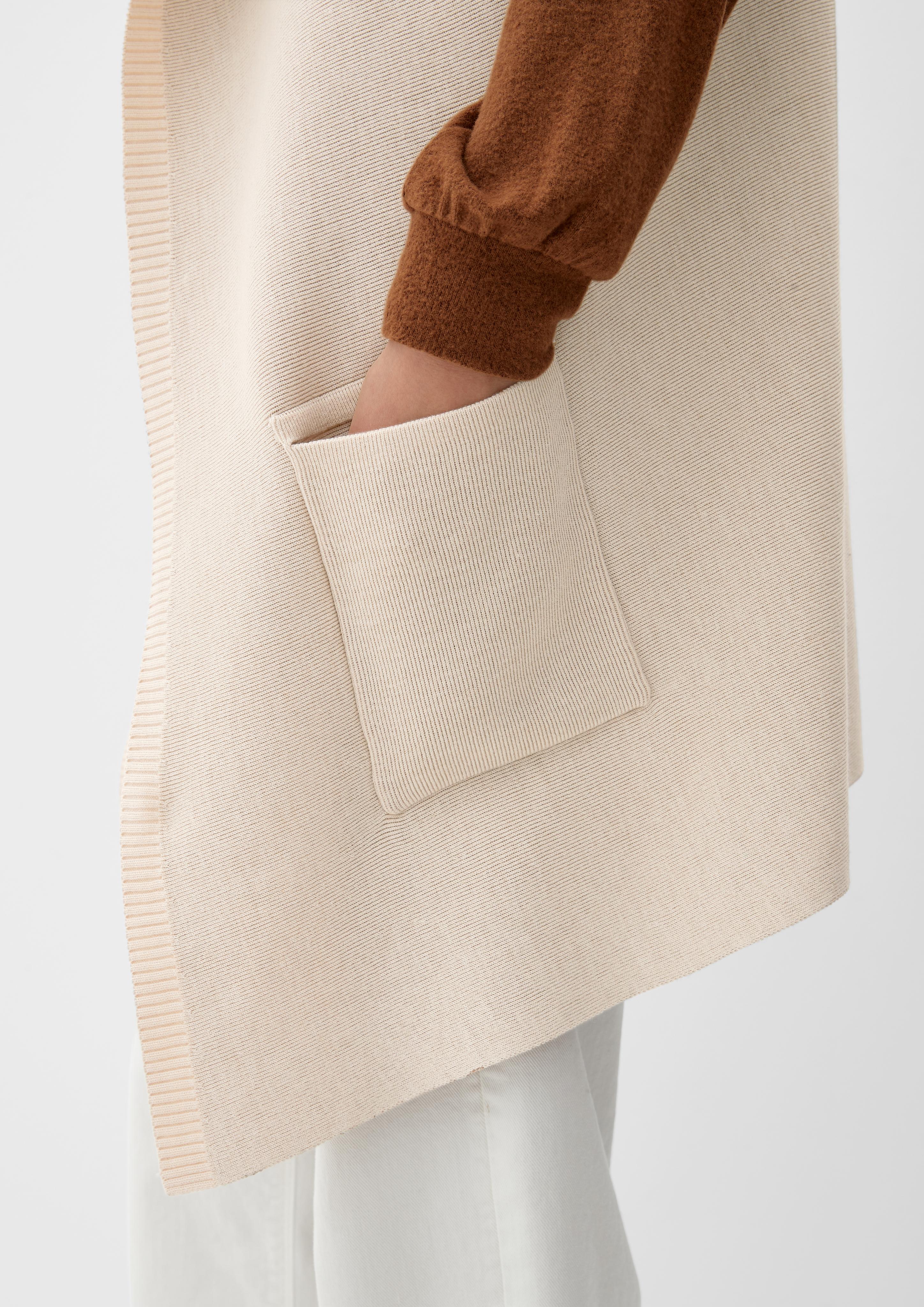 Poncho aus Viskosemix  2121426-8100