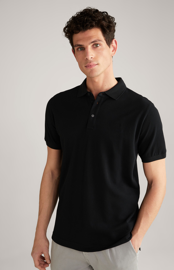 Poloshirt Primus in Schwarz