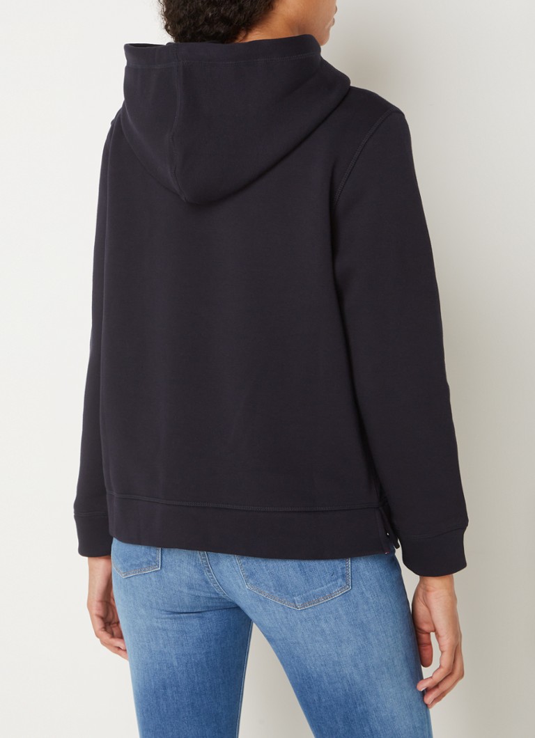 Hanorac din fleece cu logo brodat Tommy Hilfiger