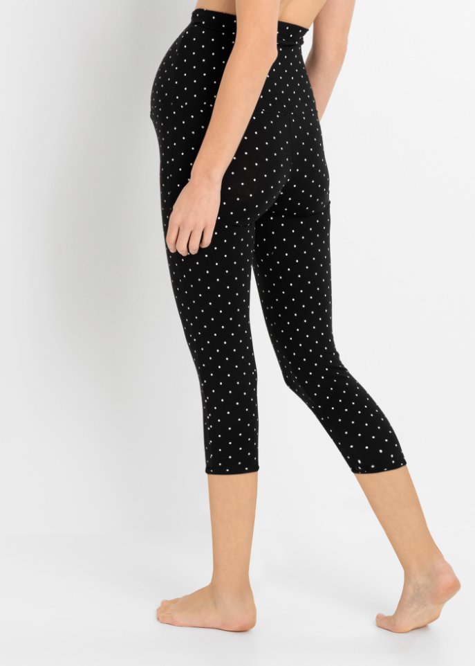 Umstands-Caprileggings (2er Pack) mit Bio-Baumwolle