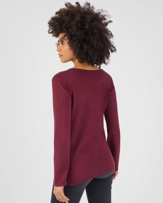 Pull fantaisie fibres viscose Lenzing(TM) EcoVero(TM)