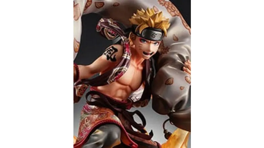 Naruto Shippuden Precious G.E.M. Series PVC Statue Naruto Uzumaki Wind God 28 cm