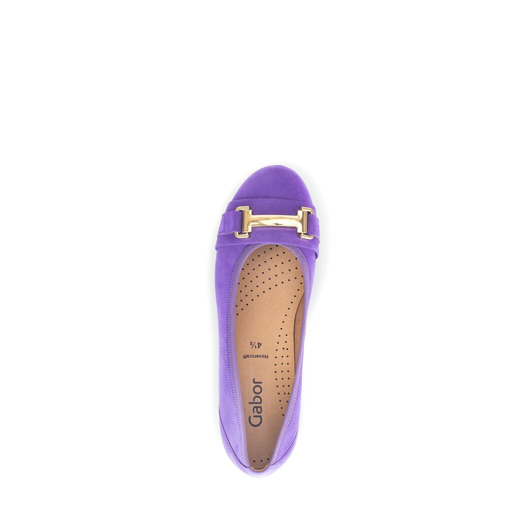 Gabor fashion Sportliche Ballerina lila