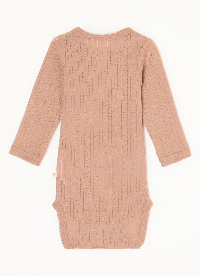 Costum dintr-o singură piesă Lil' Atelier NBF Naima din lână merinos