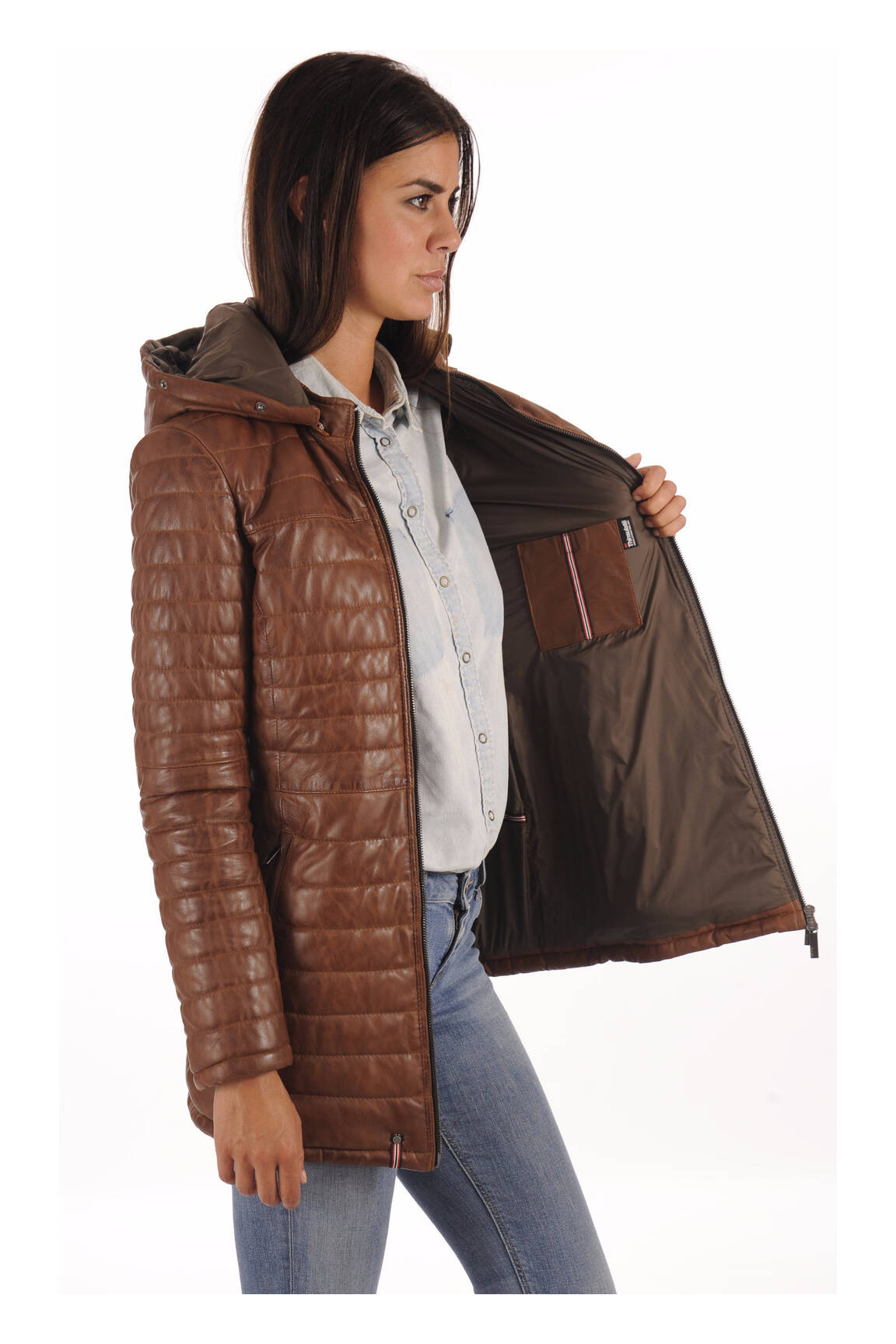 Oakwood Doudounes Femme couleur marron