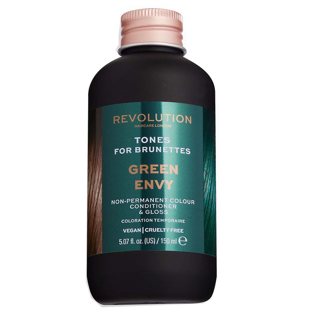 Revolution Hair Tones for Brunettes Green Envy 150 ml