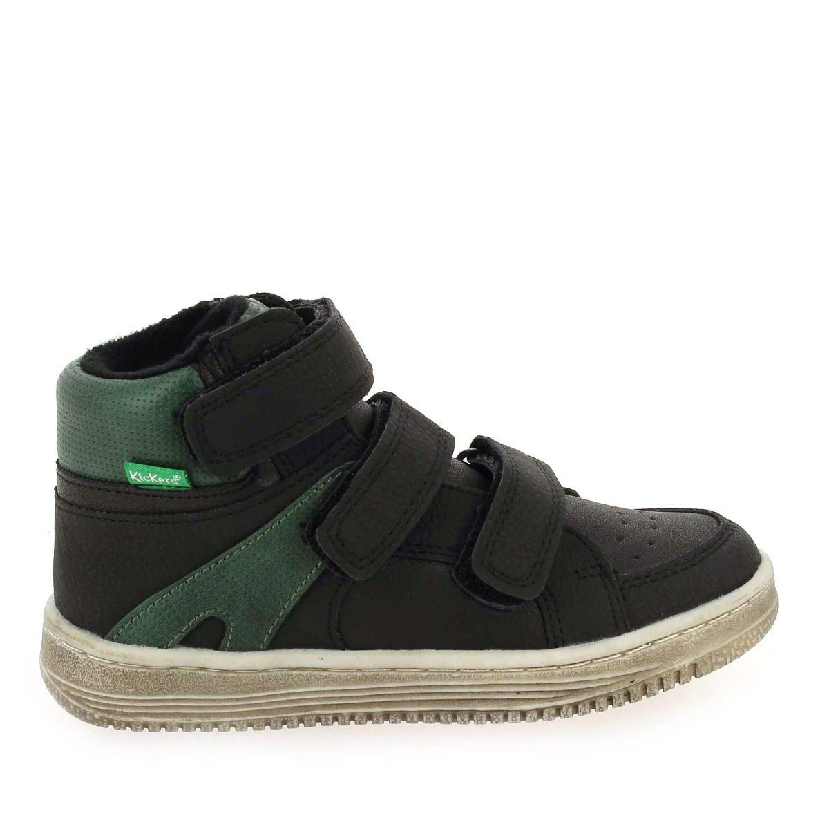 Kickers  LOHAN - Noir Vert