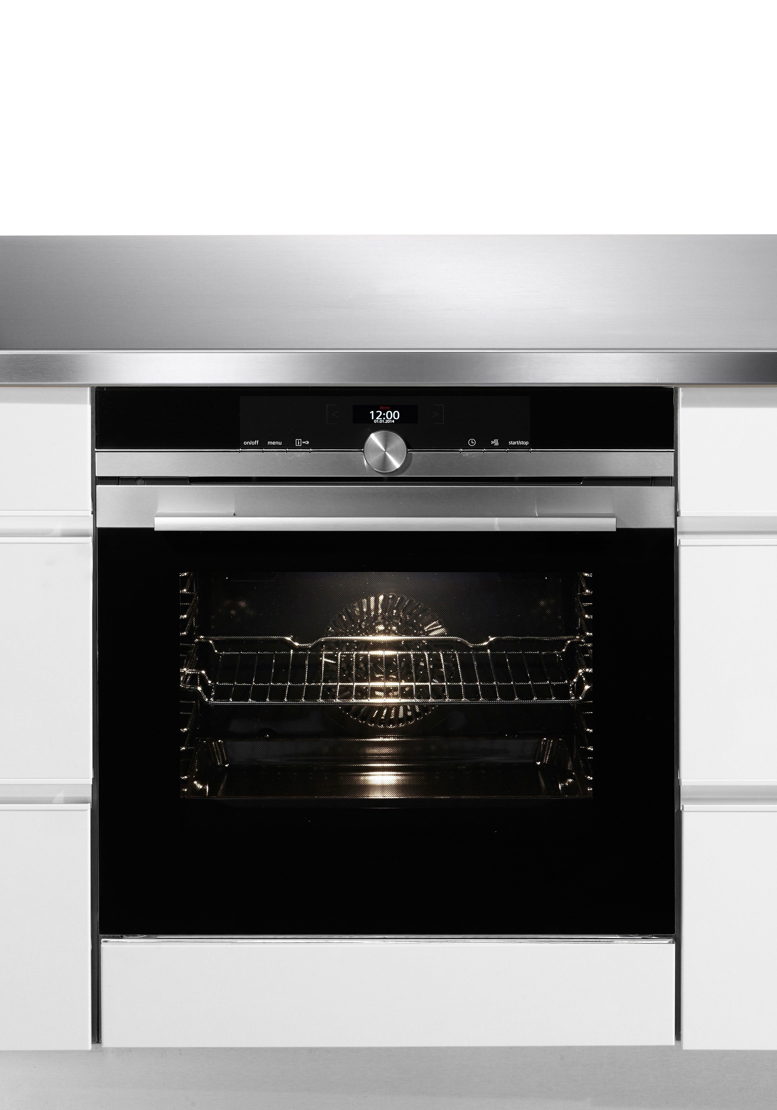 SIEMENS Pyrolyse Backofen iQ700 HB672GBS1, Pyrolyse-Selbstreinigung, mit Pizzastufe
