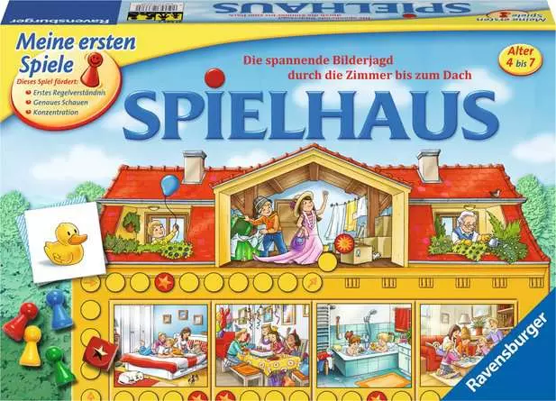 Spielhaus - Kinderspiel ab 4 Jahren