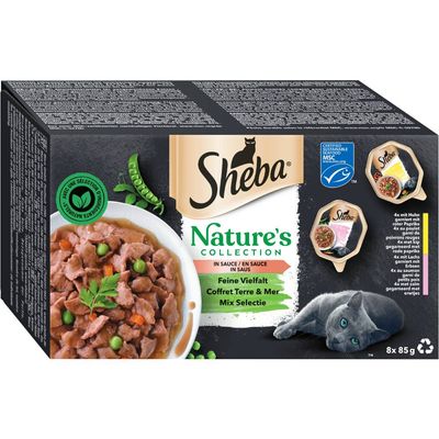 Sparpaket Sheba Nature´s Collection in Sauce 44 x 85 g