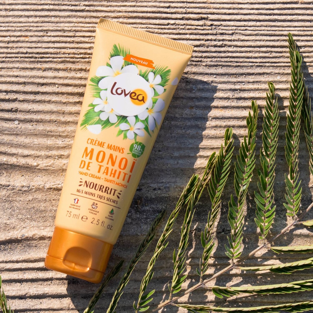 lovea Crème Mains Monoï de Tahiti Crème Mains - Peaux Très Sèches