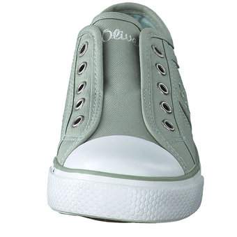 s.Oliver Slipper in grün