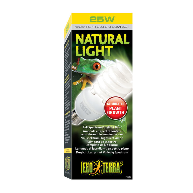 Exo Terra Beleuchtung Exo Terra Reptil 2.0 Vollspektrumlampe 25 W