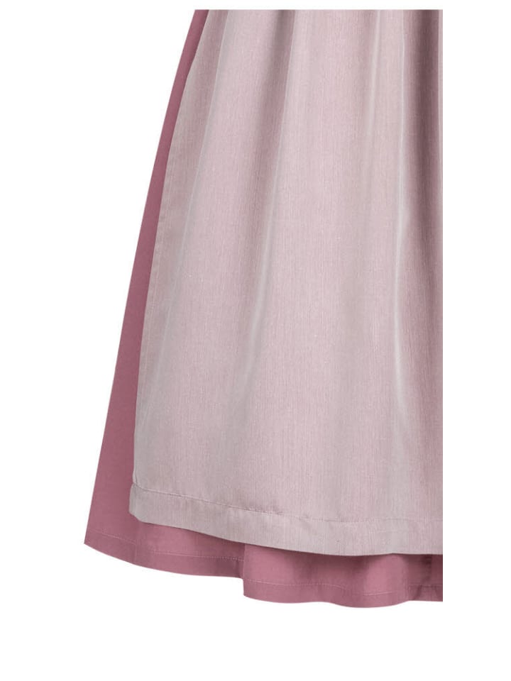 Nübler Dirndl lang Adele in Altrosa günstig kaufen
