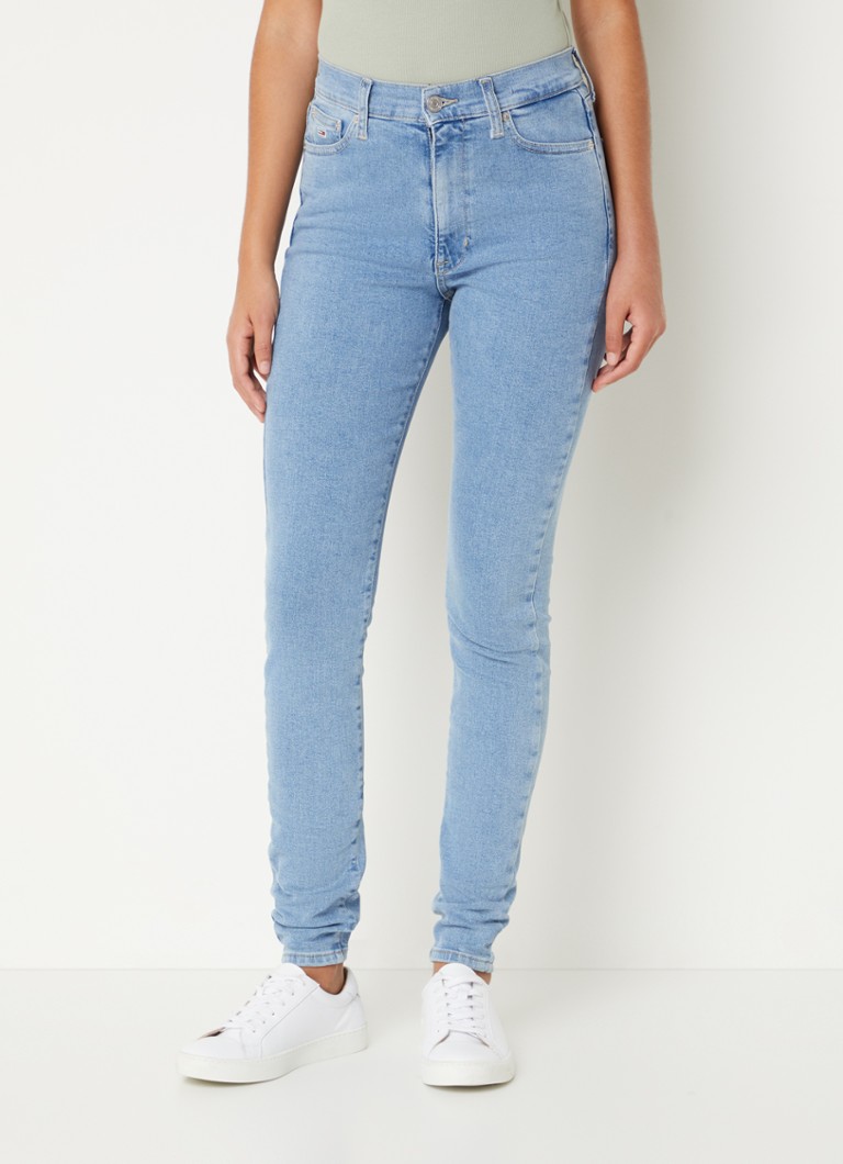 Blugi skinny Tommy Hilfiger Sylvia cu talie înaltă, ușori