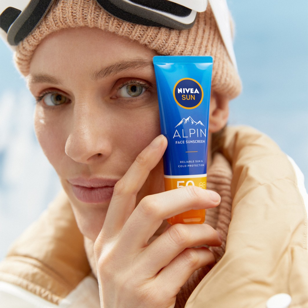 NIVEA sejas saules aizsargkrēms ziemas apstākļiem SPF 50