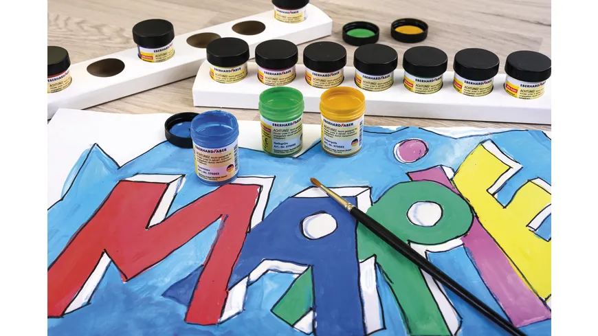 EBERHARD FABER  COLOR Malfertige Deckfarben 234 ml
