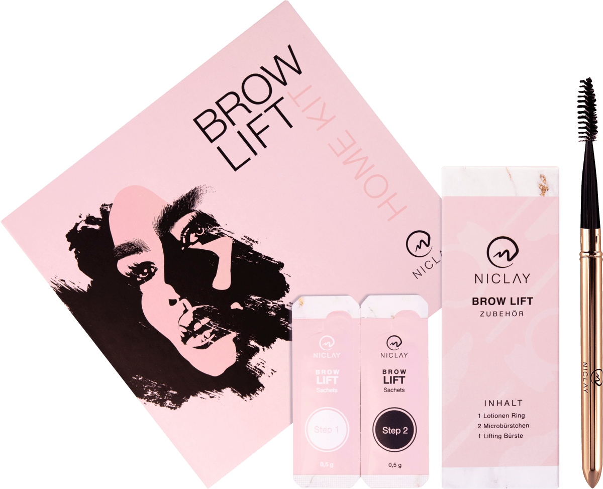 Augenbrauenlifting Set Brow Lift Home Kit, 1 St