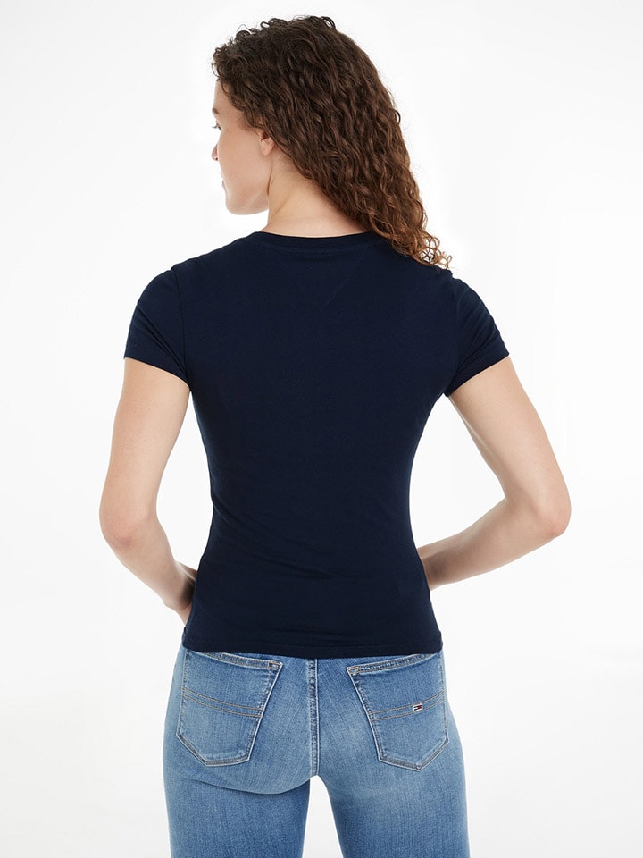 TOMMY JEANS Shirt in Dunkelblau günstig kaufen