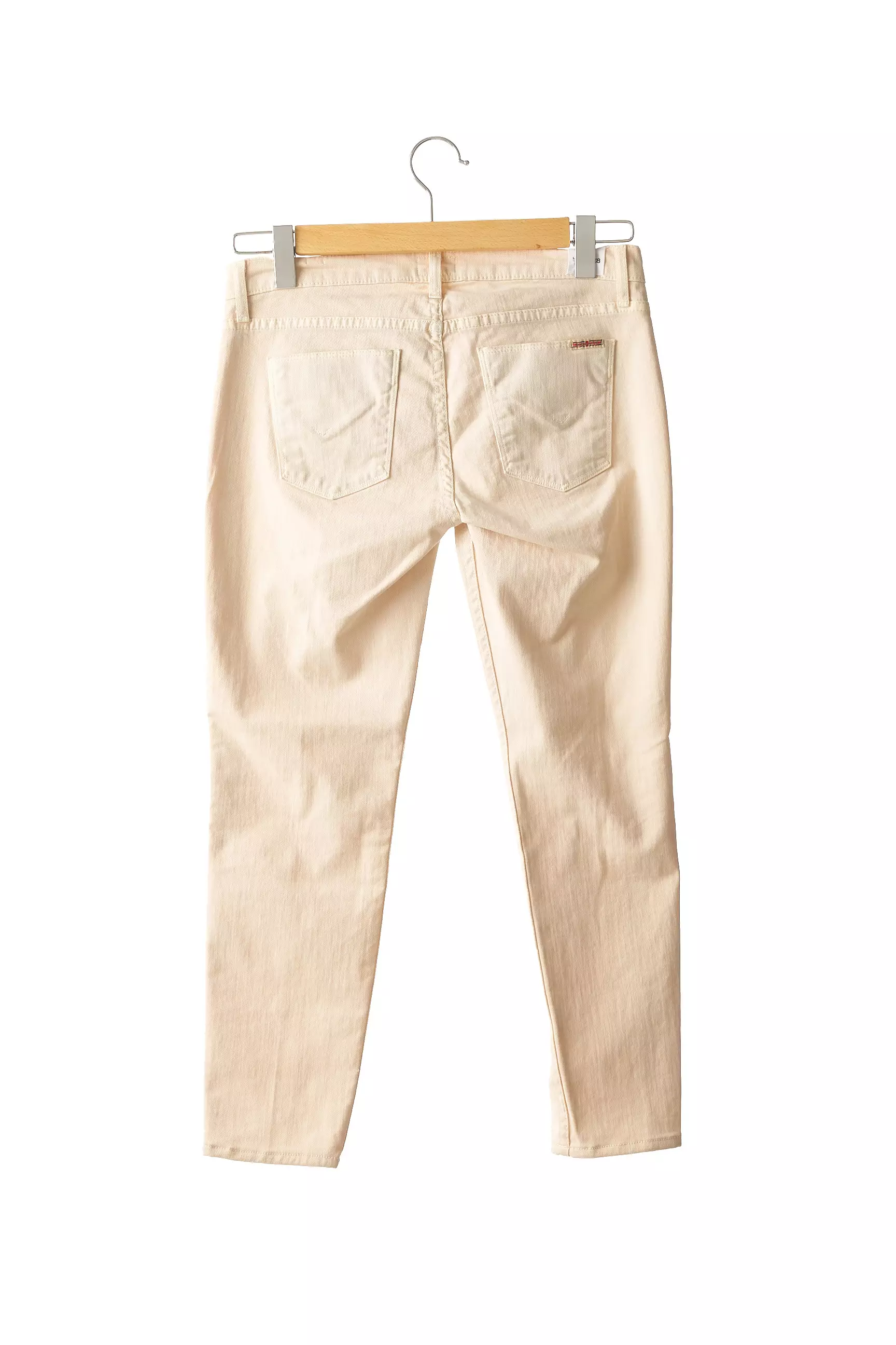 Hudson Pantalons Slim Femme couleur beige