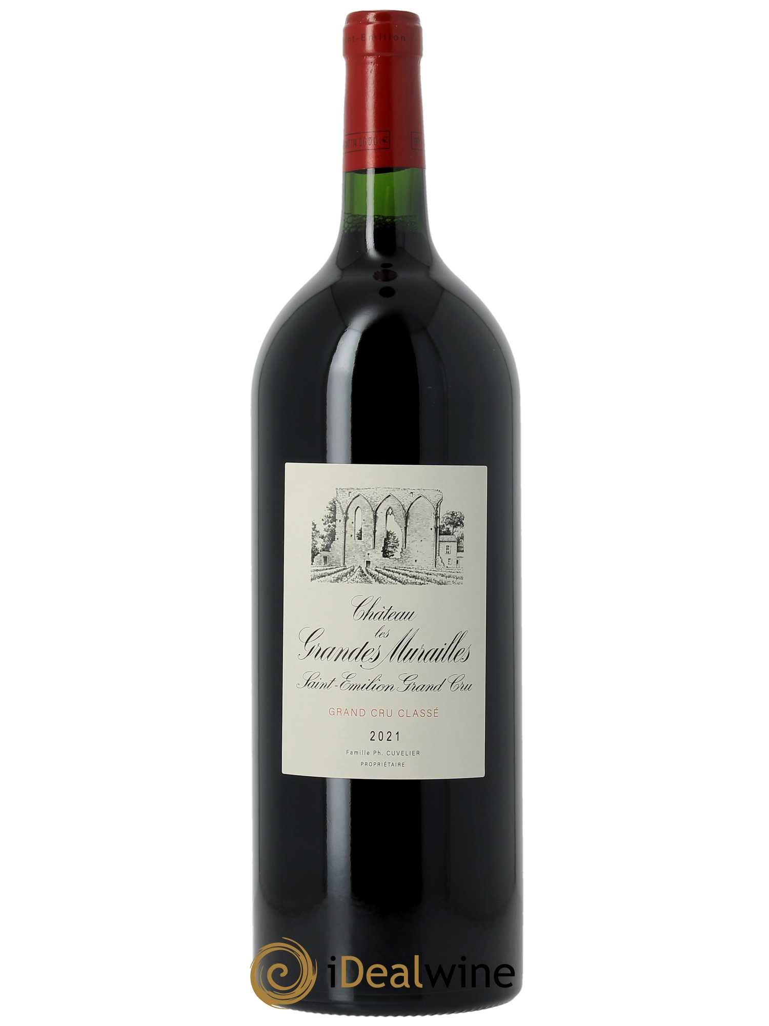 Château les Grandes Murailles Grand Cru Classé (CBO à partir de 3 mg) 2021 - Lot de 1 Magnum