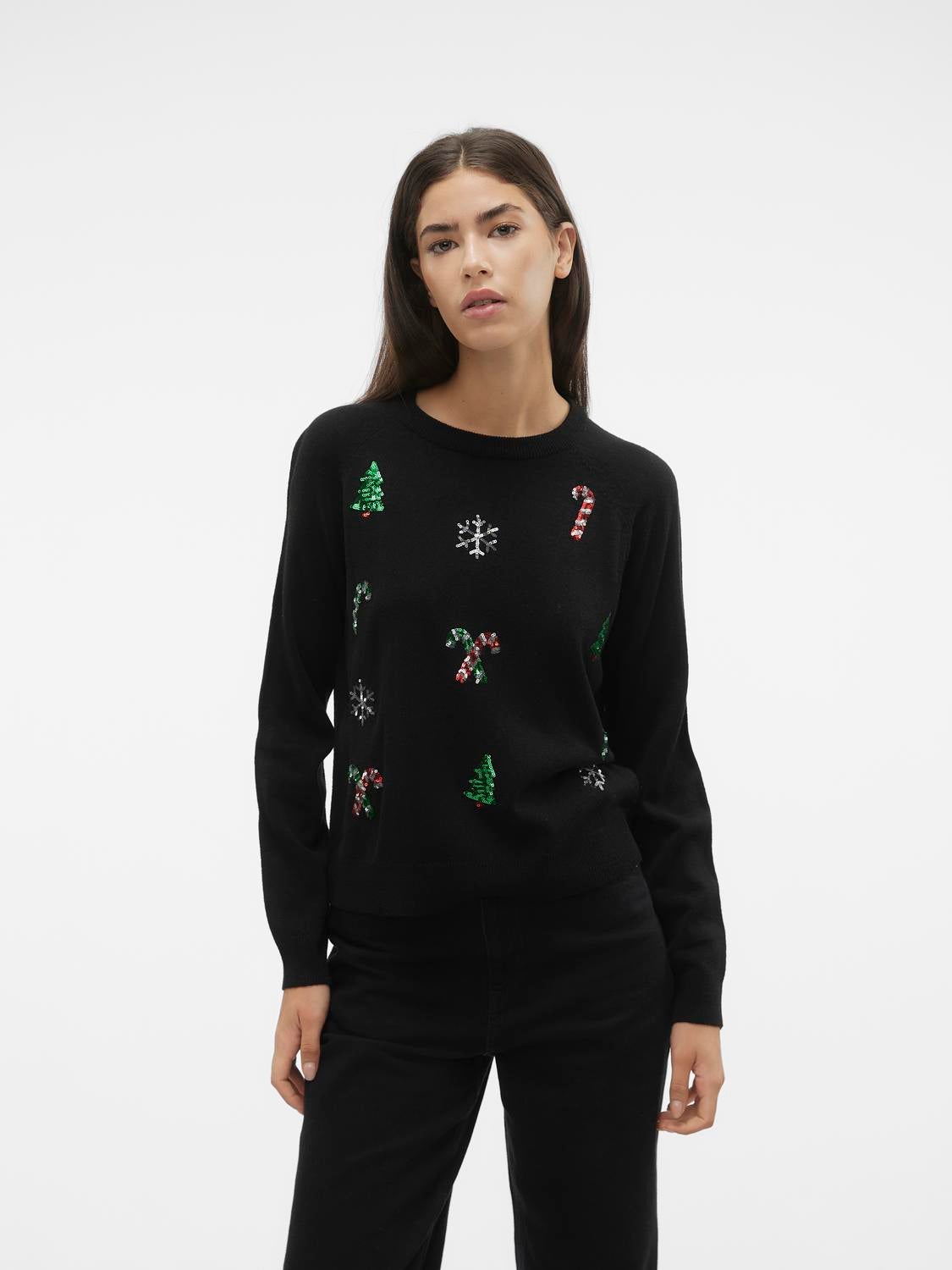 VMORNAMENTS/PYRAMIDE Pullover