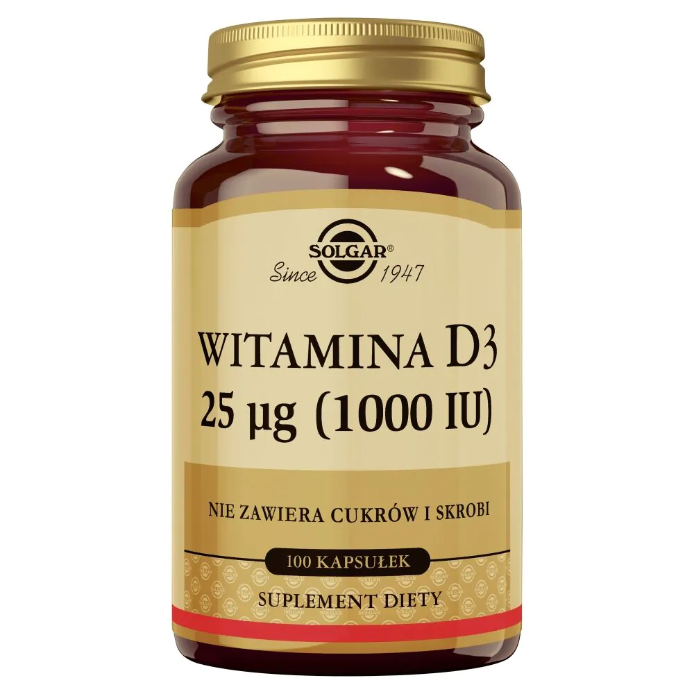 Παστίλιες Solgar Vitamin D3 1000 IU